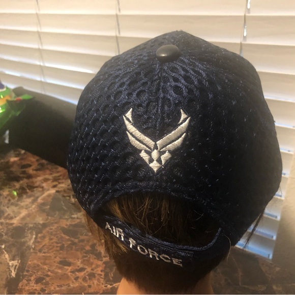 USAF Hat U.S. Air Force Blue Baseball Cap K&S Unique Adjustable Support Cosplay - Picture 4 of 12